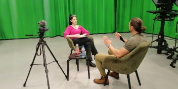 Първокурсничката Йоана Станиславова стана репортер в телевизия Нова спорт